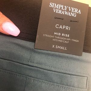 Capri Pants by Vera Wang (new with tag!)